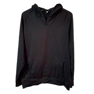Public Rec Politan Hoodie Mens Large Black 3 Pockets Stretch Activewear